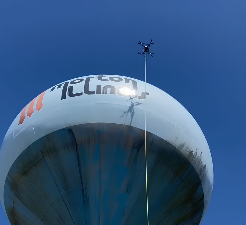 Water Tower Cleaning
